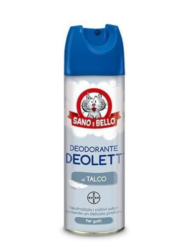 Sano e Bello Deolett Talco Per Gatti 200ml