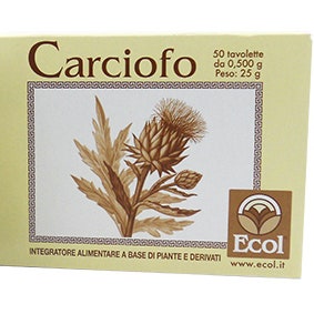 Ecol Carciofo 50 Tavolette 0,5g