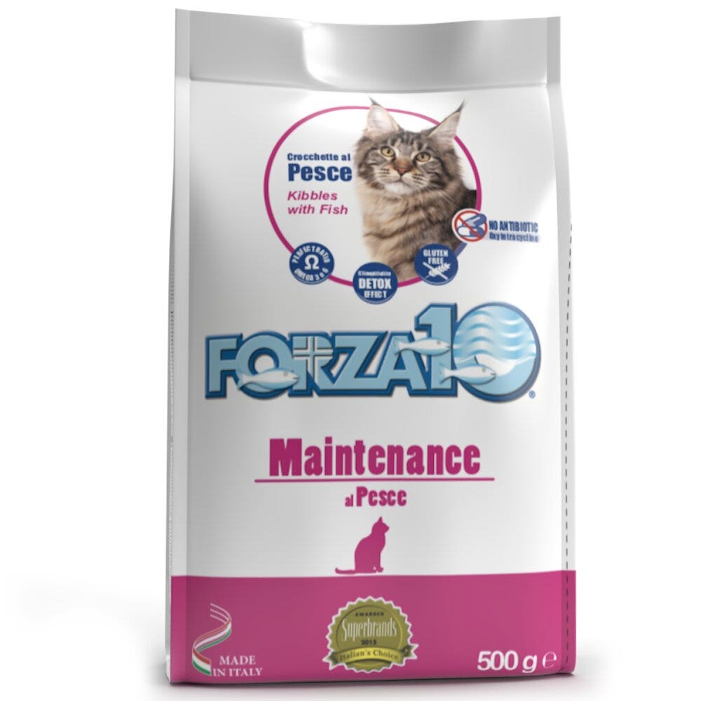 Forza10 Maintenance Crocchette Al Pesce Per Gatti Adulti Sacco 500g