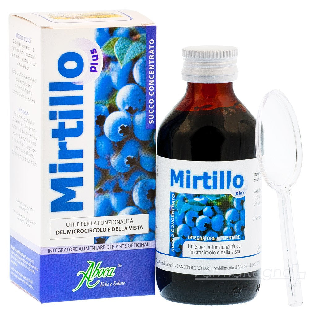 Aboca Mirtillo Plus Succo Concentrato 100ml