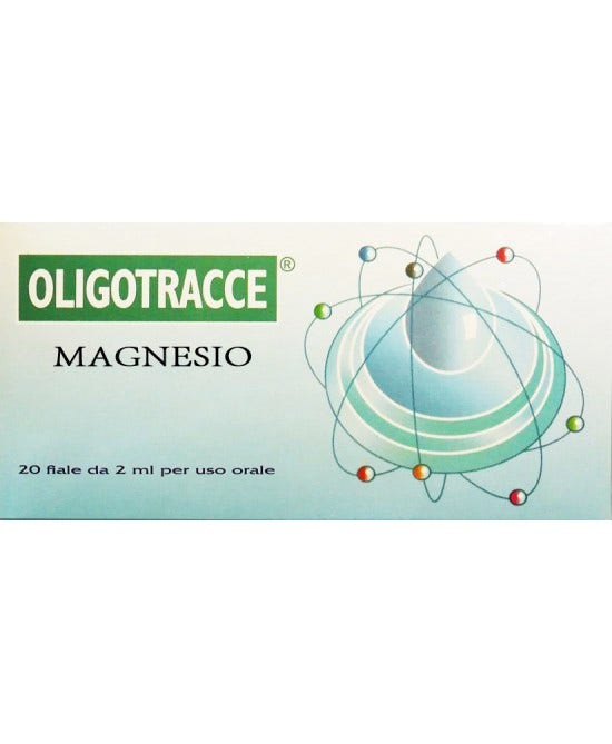 Oligotracce Magnesio 20 Fiale Da 2ml