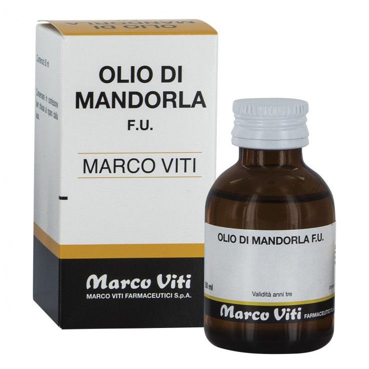 Marco Viti Olio Di Mandorle Dolci Farmacopea Ufficiale 1000ml