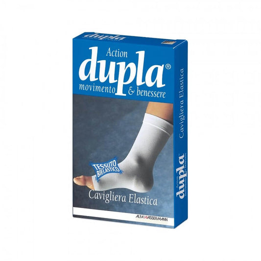 Dupla Cavigliera Elastica Colore Cammello Misura M