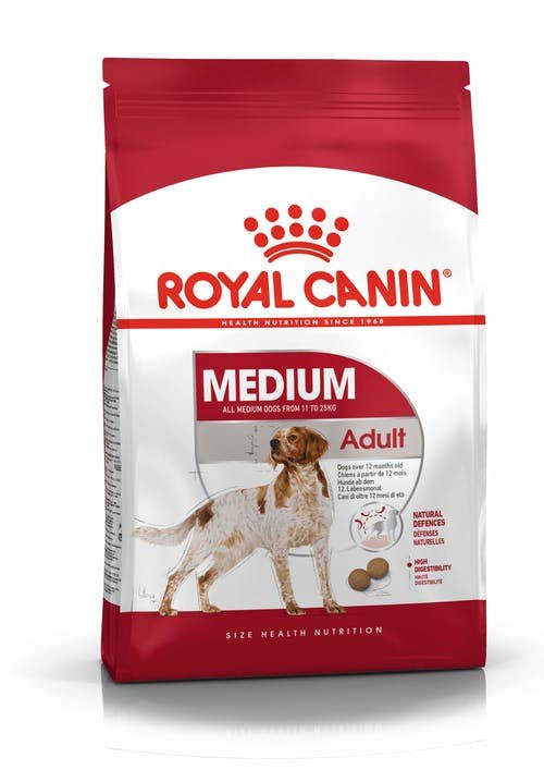 Royal Canin Crocchette Per Cani Adulti Taglia Media Sacco 15kg