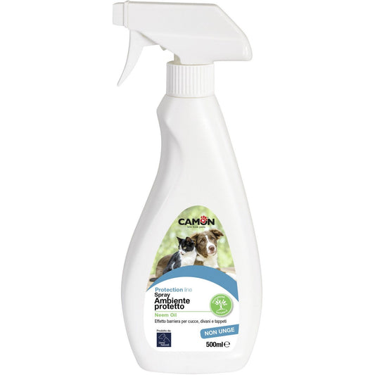 Camon Protection Spray Ambiente Antiparassitario Olio Di Neem Cane/Gatto 500ml