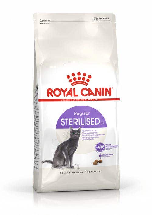 Royal Canin Feline Regular Sterilised 37 Crocchette Per Gatti Sacco 10kg