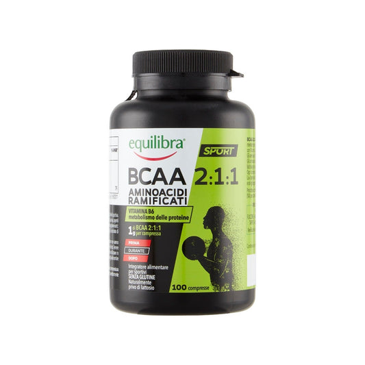 Equilibra Sport BCAA 2:1:1 Aminoacidi Ramificati 100 Compresse