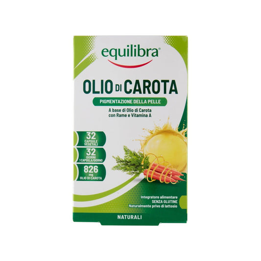 Equilibra Olio Di Carota 32 Capsule Vegetali