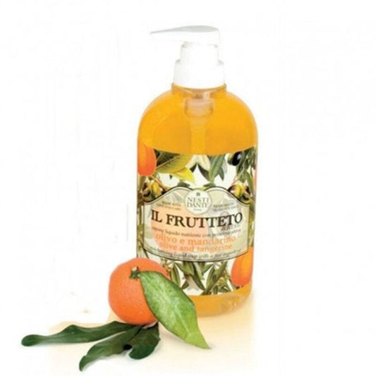 Nesti Dante Il Frutteto Sapone Liquido Olivo E Mandarino 500ml