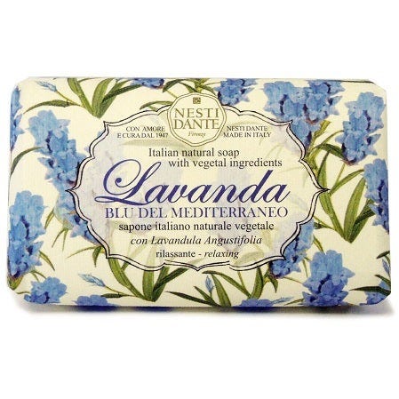 Nesti Dante Sapone Vegetale Lavanda Blu Del Mediterraneo 150g