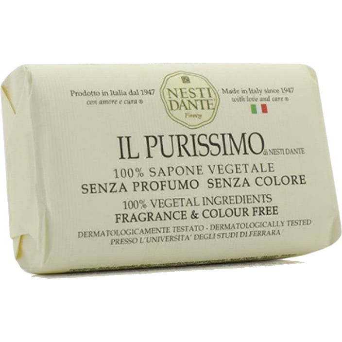 Nesti Dante Il Purissimo 100% Sapone Vegetale Senza Profumo 150g