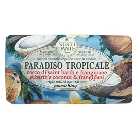 Nesti Dante Paradiso Tropicale Sapone Cocco di Saint Barth/Frangipane 250g