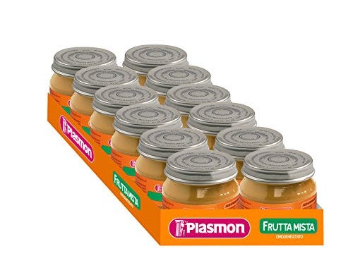 Plasmon Omogeneizzato 4 Frutti 12x80g