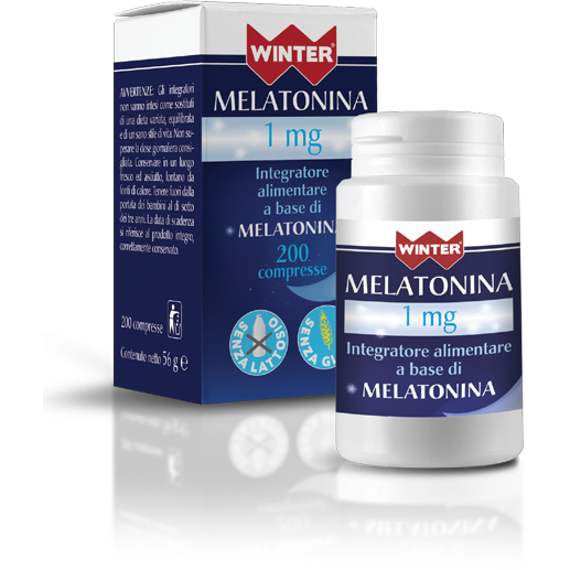 Winter Melatonina 1mg 200 Compresse