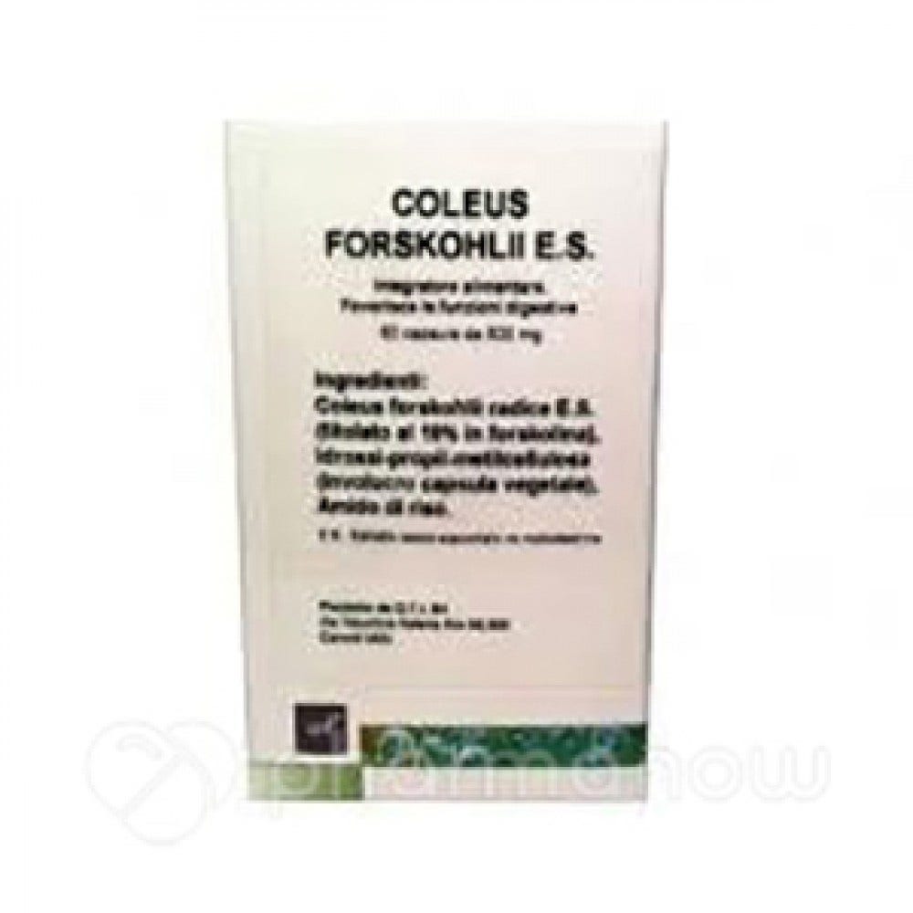 Coleus Forskohlii Estratto Secco 30 Capsule