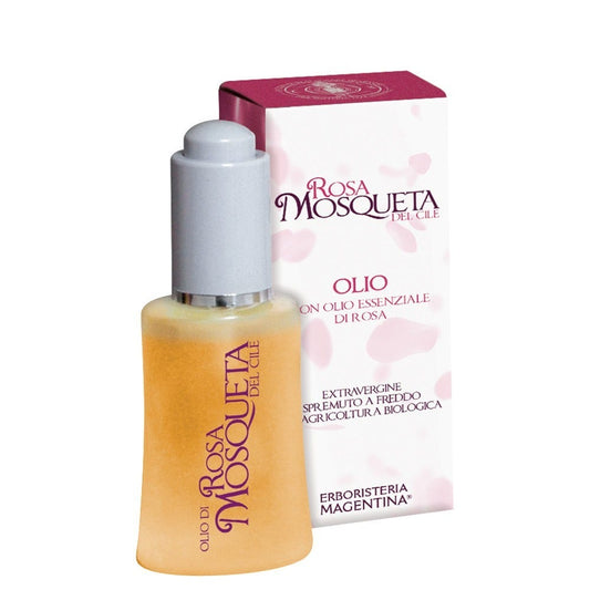 Olio Puro 99% Rosa Mosqueta Profumato Alla Rosa 30ml