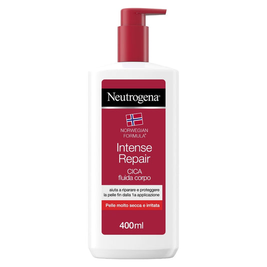 Neutrogena Intense Repair Fluida Corpo Sollievo Intenso Pelle Secca 400ml