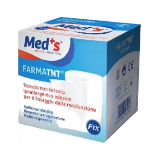 Meds Farmatnt Cerotto Ipoallergenico Adesivo Tessuto Non Tessuto Fix 500x10cm