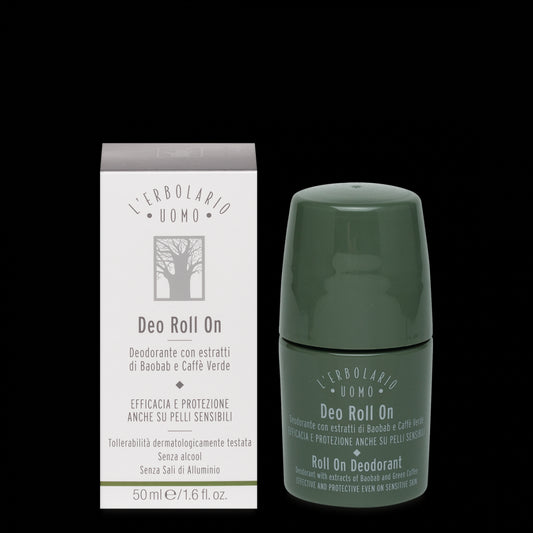 L'Erbolario Deo Roll On Pelli Sensibili Per Uomo 50ml