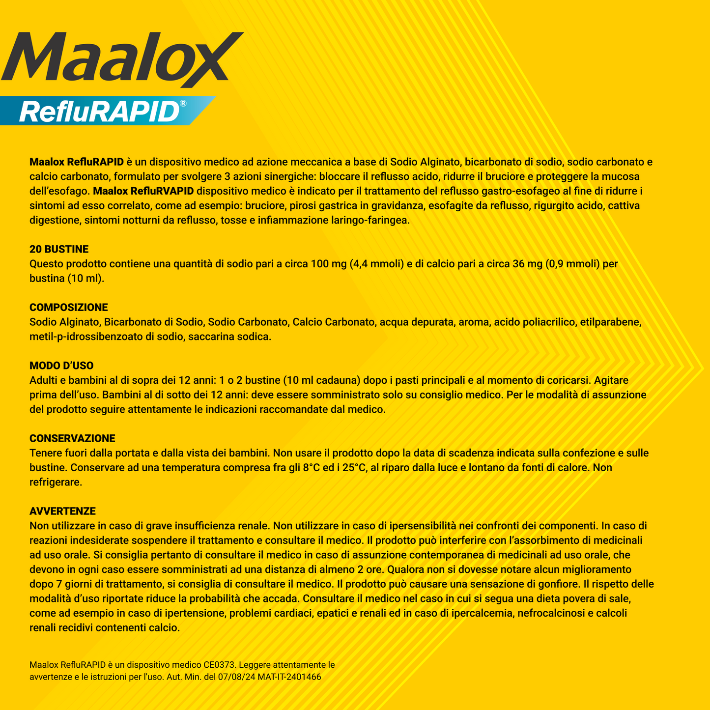 Maalox Reflurapid 20bust