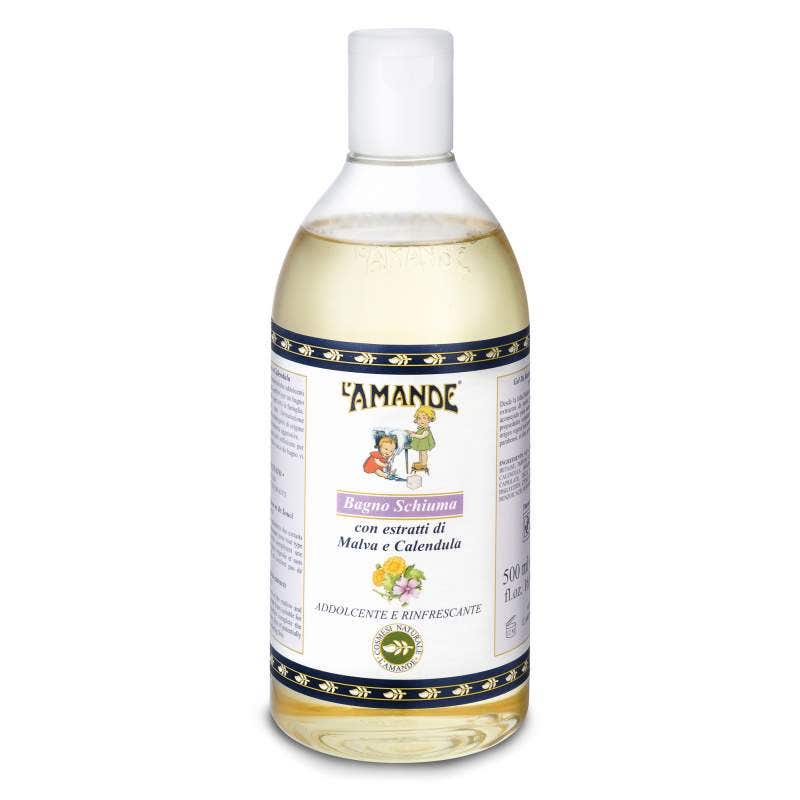 L'Amande Marseille Bagno Schiuma Malva E Calendula 500ml