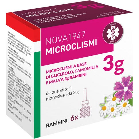 Nova 1947 Microclismi Bambini 6 Pezzi