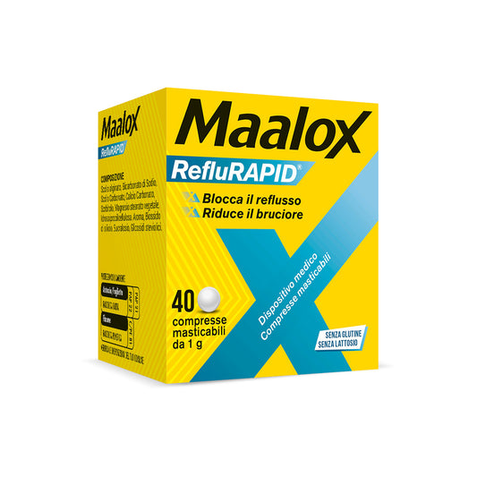 Maalox RefluRAPID 40 Compresse