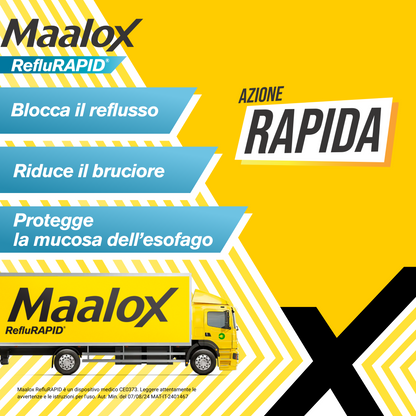 Maalox RefluRAPID 40 Compresse