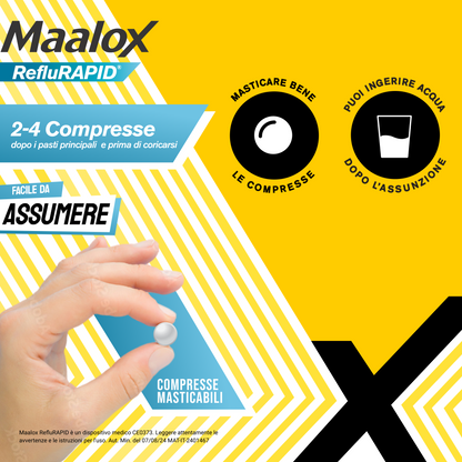 Maalox RefluRAPID 40 Compresse