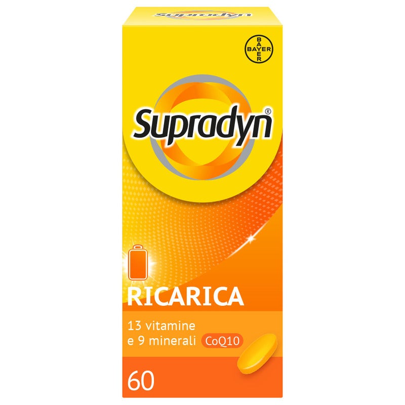 Supradyn Ricarica Integratore Vitamine e Sali Minerali 60 Compresse