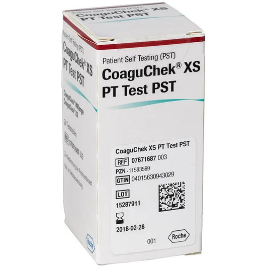 Coaguchek XS PT PST 24 Strisce Test