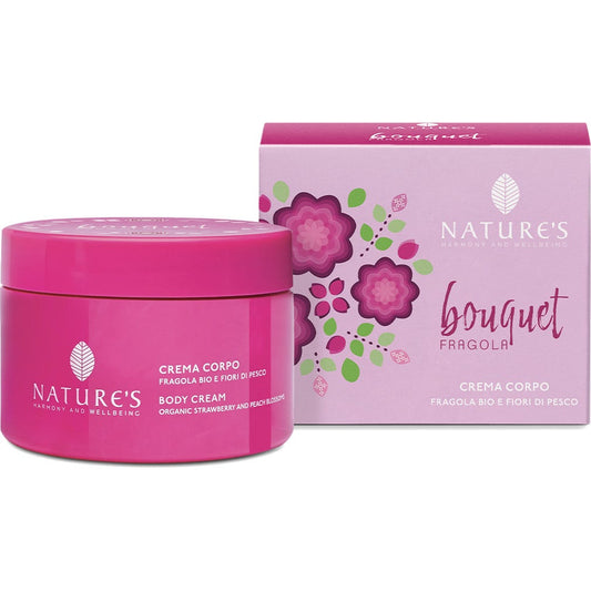 Nature's Bouquet Fragola Crema Corpo 200ml