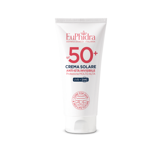 Euphidra Crema Solare Anti-Età Invisibile 50 ml SPF50+