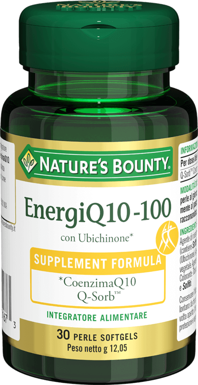 Nature's Bounty EnergiQ10-100 30 perle softgels