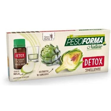 Pesoforma Nature Detox Snellente 6 Flaconcini Da 10ml