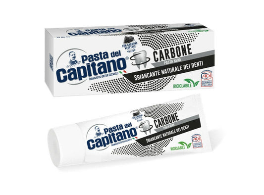 Pasta Del Capitano Dentifricio Carbone Vegetale Attivo 100ml