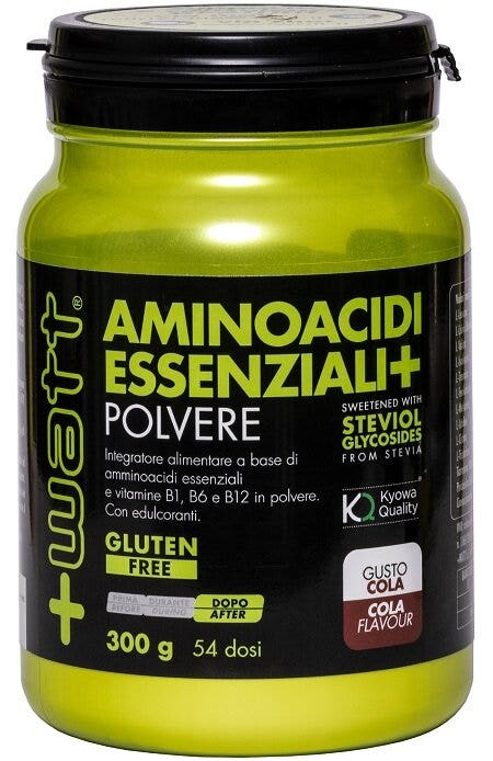 +Watt Aminoacidi Essenziali+ Polvere Gusto Cola 300g