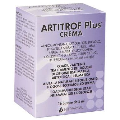 Artitrof Plus Crema Articolazioni 16 Bustine Da 5ml