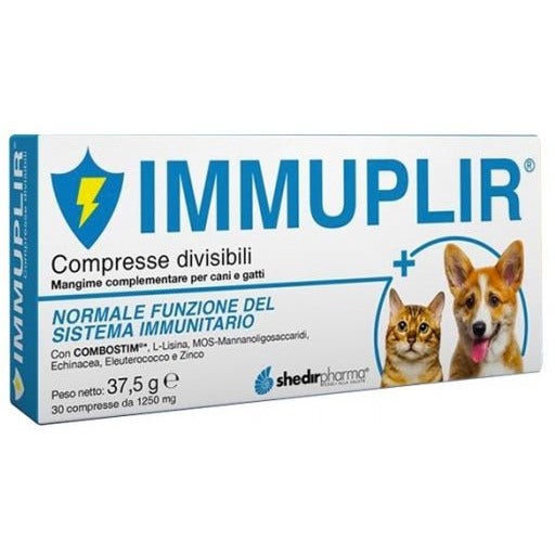 Immuplir Mangime Complementare Cane/Gatto 30 Compresse