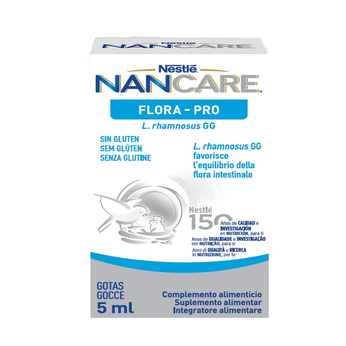 Nestlé Nancare Flora-pro Integratore Pediatrico Per Lattanti E Bambini Dalla Nascita Flacone 5ml