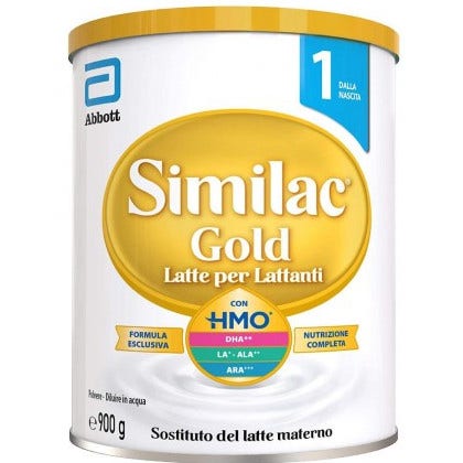 Similac Gold Stage 1 Latte Dalla Nascita 900g