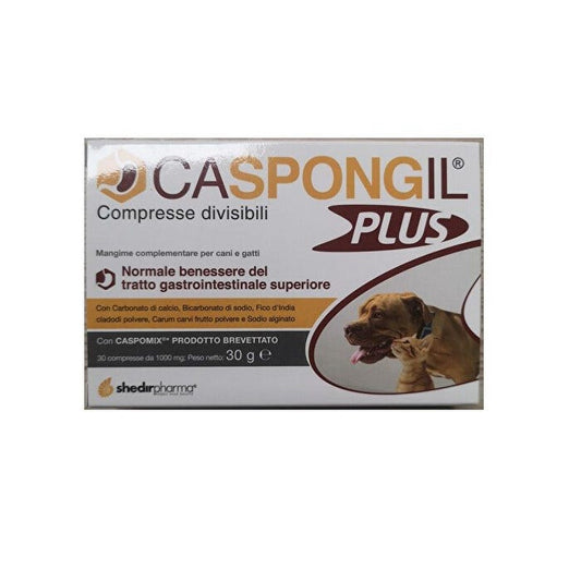 Caspongil Plus Mangime Complementare Per Cani E Gatti 30 Compresse