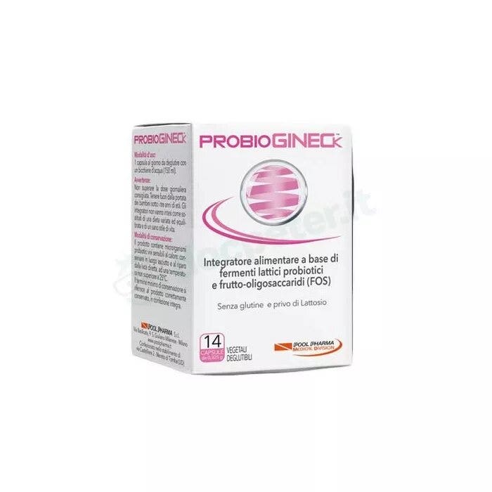 Probiogineck Probiotico Benessere Intimo Femminile 14 Capsule