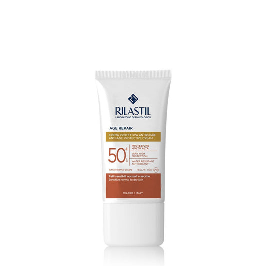 Rilastil Age Repair Crema Protettiva Antirughe Solare SPF 50+ Viso 40ml