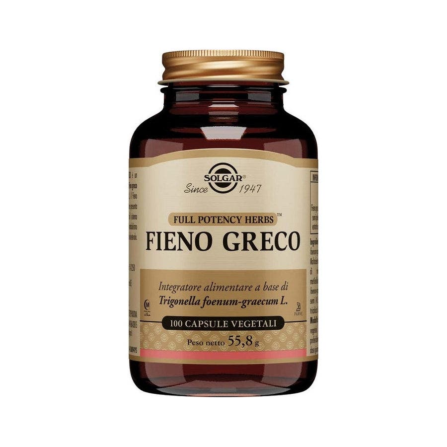 Solgar Fieno Greco 100 Capsule Vegetali