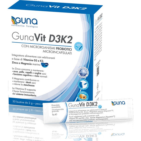 Gunavit D3K2 30 Bustine Da 2g