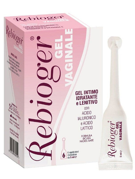 Rebioger Gel Vaginale 6 Applicatori Monodose Da 5ml