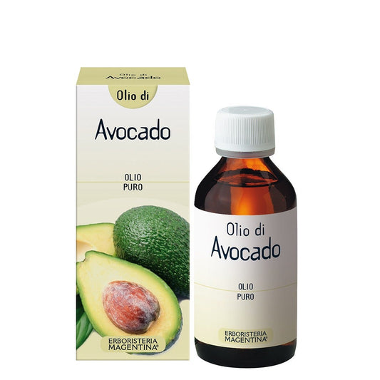 Erboristeria Magentina Olio Di Avocado Puro Per Capelli E Corpo 100ml