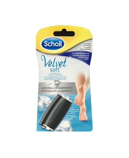 Scholl Velvet Soft Ricarica Roll Extra Esfoliante 2 pezzi