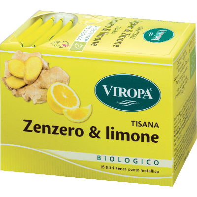 Viropa Tisana Zenzero E Limone Bio 15 Filtri